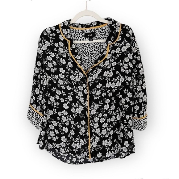 Room Service Floral Printed Pajamas - Picture 1 of 8